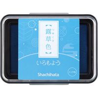 シヤチハタ いろもよう 露草色(つゆくさいろ) HAC-1-LB 5個