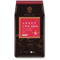 【コーヒー粉】三本珈琲 ストレートコーヒー エチオピア シダモ （粉） 5袋（120g×5）