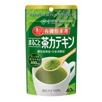 【水出し可】伊藤園 有機粉末茶 丸ごと茶カテキン 5袋（40g）