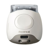 富士フイルム 手のひらサイズカメラ instax ミルキーホワイト INS PAL WHITE 1台