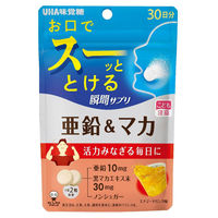 UHA味覚糖 UHA瞬間サプリ 亜鉛＆マカ 30日分SP　5個（60粒×5）