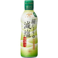 ヤマサ醤油 絹しょうゆ減塩 450ml鮮度ボトル 5本
