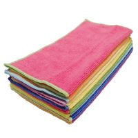 抗菌カラフルマイクロファイバーお掃除クロス　5セット（8枚入×5）