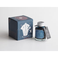 寺西化学工業 ギター 大正浪漫 ハイカラインキ 万年筆用 40ml メランコリックブルー TRH-40ML-T61 1個