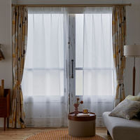 スミノエ DESIGNLIFE レースカーテン セドレ ナチュラルホワイト AS-V2105-260204NW １セット(2枚入)（直送品）