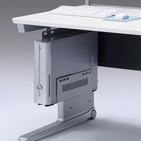 サンワサプライ Aデスク用CPUスタンド 幅98～133×奥行320×高さ458mm ALD-CPU1N 1個（直送品）