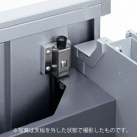 サンワサプライ Aデスク用バックパネルロック ALD-LOCK 2個セット（直送品）