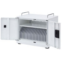 サンワサプライ タブレット収納キャビネット（20台収納） 幅600×奥行450×高さ615.5mm CAI-CAB103W 1台（直送品）