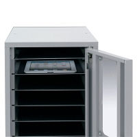 サンワサプライ タブレット・スレートPC収納保管庫 幅315×奥行510×高さ611mm CAI-CAB7 1台（直送品）