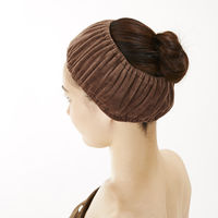 フィフティ・ヴィジョナリー ベロアターバン(チューブタイプ)(ブラウン) D29-0020H 1個