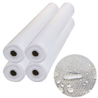 フィフティ・ヴィジョナリー ベッドシーツ 防水50m・ミシン目なし(ホワイト) HT-004 1個(4本入)