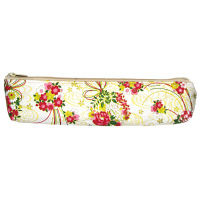 あかしや 友禅和紙ペンケースセット 四季の花束（白） AW01S-WH 1個（直送品）