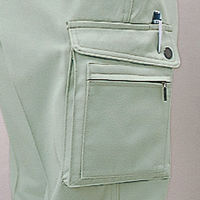 自重堂　制服百科　抗菌防臭カーゴパンツ　アースグリーン　Ｓ　127（直送品）