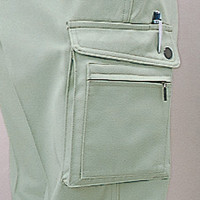 自重堂　制服百科　抗菌防臭カーゴパンツ　アースグリーン　Ｌ　127（直送品）