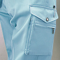 自重堂　制服百科　ツータックカーゴパンツ　ミストブルー　Ｌ　421（直送品）