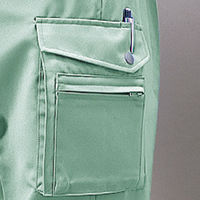 自重堂　制服百科　低発塵製品制電ツータックカーゴパンツ　ライトブルー　８２　927（直送品）