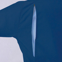 自重堂　制服百科　抗菌防臭清涼長袖ジャンパー　ブルー　Ｌ　938（直送品）