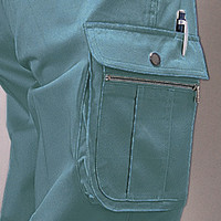 自重堂　制服百科　ツータックカーゴパンツ　ミストブルー　７０　45602（直送品）