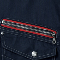 自重堂　制服百科　長袖シャツ　ネービー　Ｌ　56004（直送品）