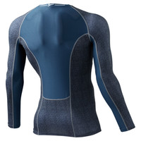 自重堂　制服百科　ロングスリーブ　インデイゴ　Ｓ　56104-1（直送品）