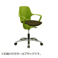 【軒先渡し】MERRYFAIR（メリーフェア） POGO（ポゴ） 樹脂シェルチェア ブラック 1脚（直送品）