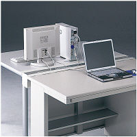 サンワサプライ ケーブルボックス（対面用） 幅1400mm CB-T1400 1個（直送品）