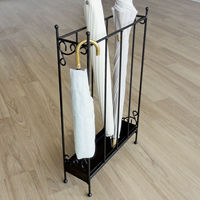 宮武製作所（MIYATAKE） DELSOL デル・ソル アンブレラスタンド ブラック 幅105×奥行き305×高さ500mm 1台（直送品）