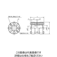 三木プーリ サーボリジッドカップリング SRG SRGー080DSー30Kー45K 1個（直送品）