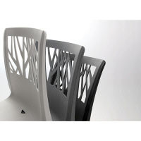 タカショー ベジタルチェア ダークグレー 1脚（直送品）