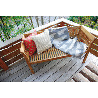 タカショー フウガ ベンチ クッション付 幅1285×奥行510×高さ700mm 1台（直送品）