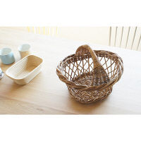 サンフラワーラタン Breezeシリーズ ラタン ナチュラルバスケット GK783ME 1個（直送品）