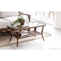 サンフラワーラタン Breezeシリーズ ラタン×ヨーロッパリゾート センターテーブル T127GY 1台（直送品）