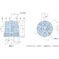 椿本チエイン パワーリジッドカップリング EPR50ー22ー11T 1個（直送品）