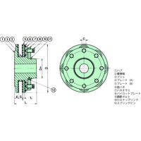 椿本チエイン トルクリミター TL10ー24ーB15.5 1個（直送品）