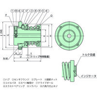 椿本チエイン ショックガード TGBシリーズ TGB12ーM 1個（直送品）