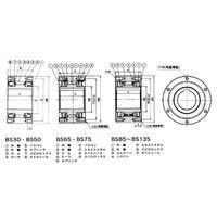 椿本チエイン カムクラッチ BSシリーズ BS95ー90E 1個（直送品）