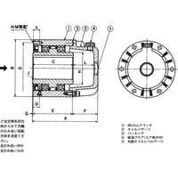 椿本チエイン カムクラッチ MGーRシリーズ MG1100RーRH 1個（直送品）