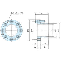椿本チエイン パワーロック EFシリーズ PL012ー015EF 1個（直送品）