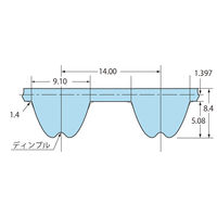 椿本チエイン ウルトラPXベルト UP14M形 BG2590UP14M80ーHC 1個（直送品）