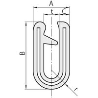 岩田製作所 トリム 100シリーズ S100ー16ーWー4 1個（直送品）