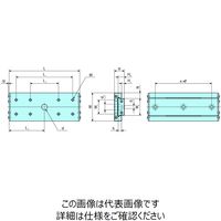 日本トムソン 高剛性精密ボールスライド BWU BWU17ー45 1個（直送品）