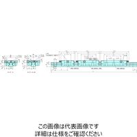 日本トムソン Cルーブリニアローラーウェイ スーパーX・MX (フランジ形・スライドユニット) MXG12C1HS1 1個（直送品）