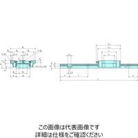日本トムソン リニアウェイF・LWFF(フランジ形・スライドユニット) LWFF37C1HS1 1個（直送品）