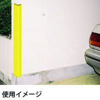 加藤商店 安心ガード100 1m 黒 CGB-100 1セット(4本)（直送品）