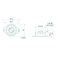 フリーベアコーポレーション フリーベア Lー5/Lー6ーtype Pー5Lー5 1セット(15個)（直送品）