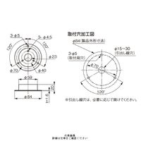 シュナイダーエレクトリック ハーモニーブランド 直付けフランジ XVCZ12 1セット(3個)（直送品）