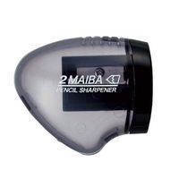 クツワ 2枚刃鉛筆削り(ブラック) RS021BK 1セット(1個×5)