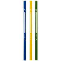 クツワ 持ちやすい三角鉛筆4B(6P)プニュ付 RF012 1セット(5箱)