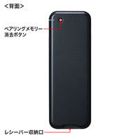 サンワサプライ レーザーポインター LP-RF108DS 赤色レーザー プレゼン機能 充電式 連続使用8時間 iPad対応（直送品）