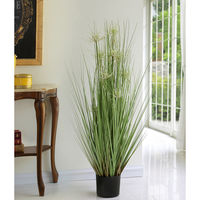 萩原 SUNNY GRASS サニーグラス 高さ約107cm 光触媒加工付き 人工観葉植物 1鉢（直送品）